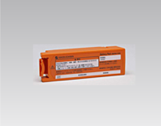 AED-2100（ステータスインジケータの周囲の色がオレンジ）専用バッテリ